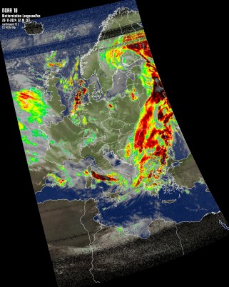 NOAA 18 MCIR-precip